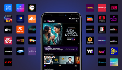 Enjoy 25+ entertainment apps on Tata Play Binge